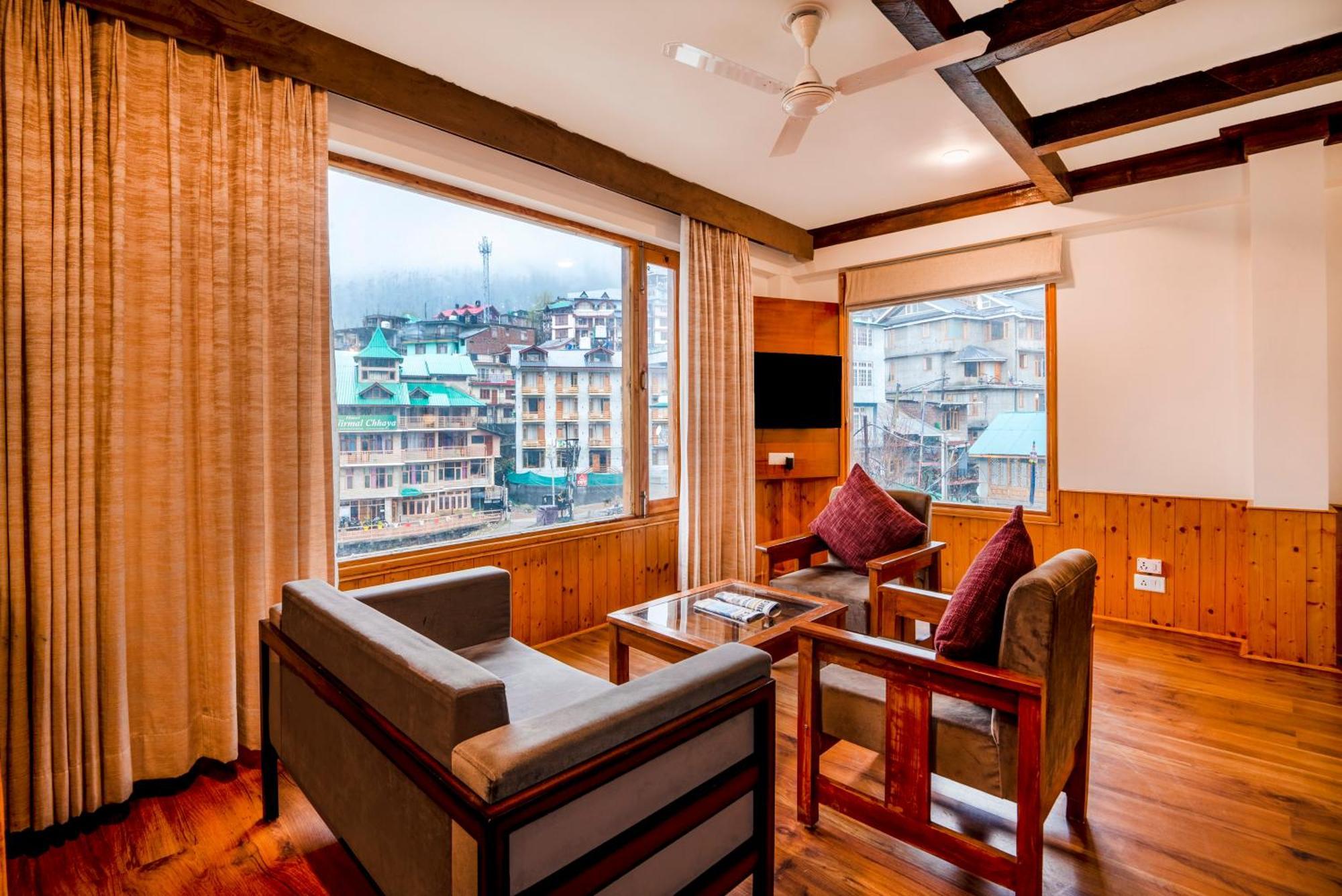 Treebo Premium Sattva With Mountain View Otel Manāli Dış mekan fotoğraf